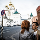 Lyudmila and Natasha early in the morning after an night out (Saint Petersburg, July 2013).